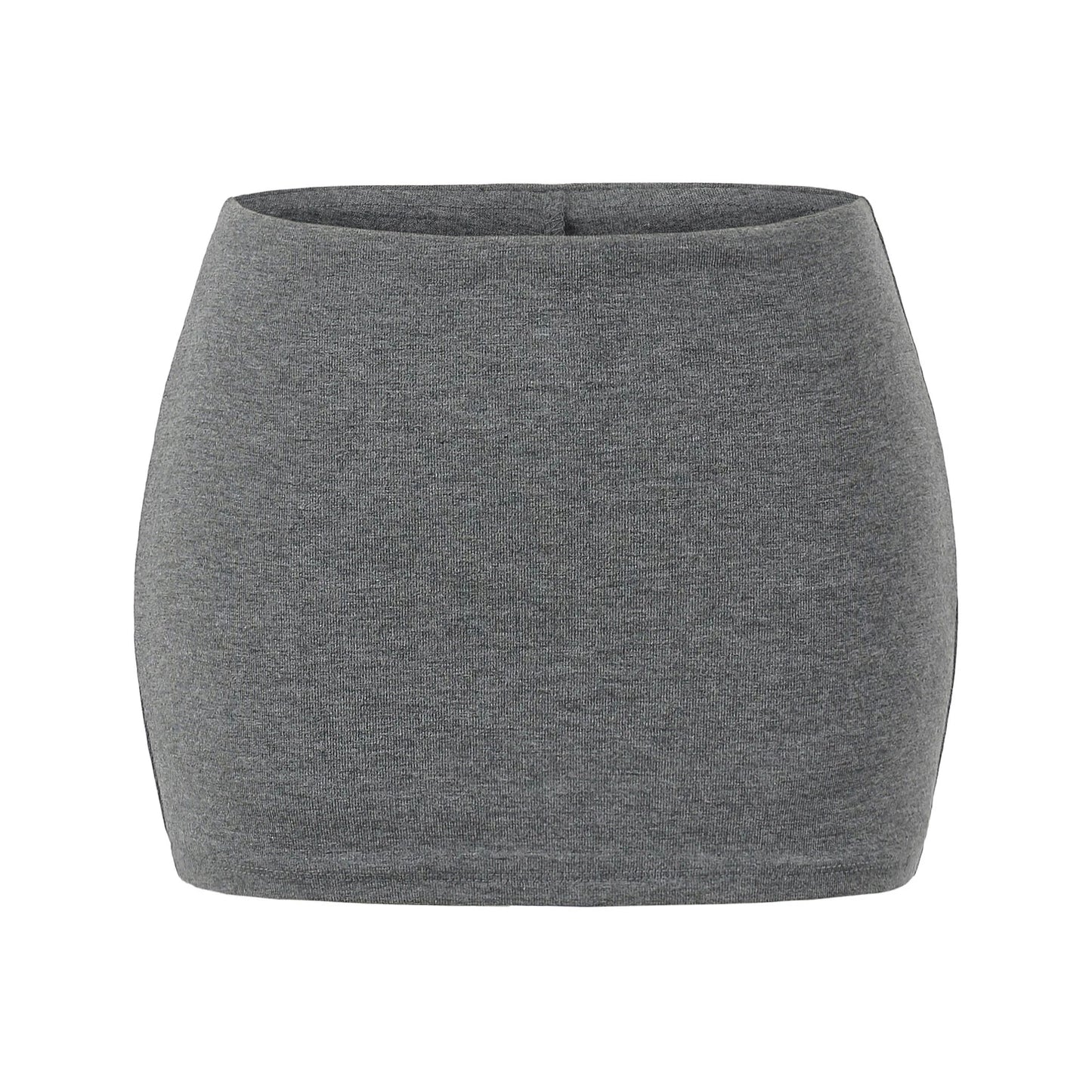 Mini skirt with built-in tights