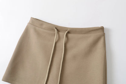 Basic sweat skirt