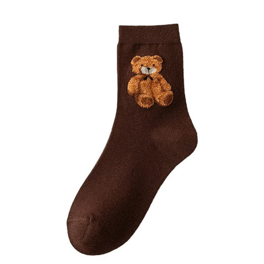 גרביים דובים במגוון איורים