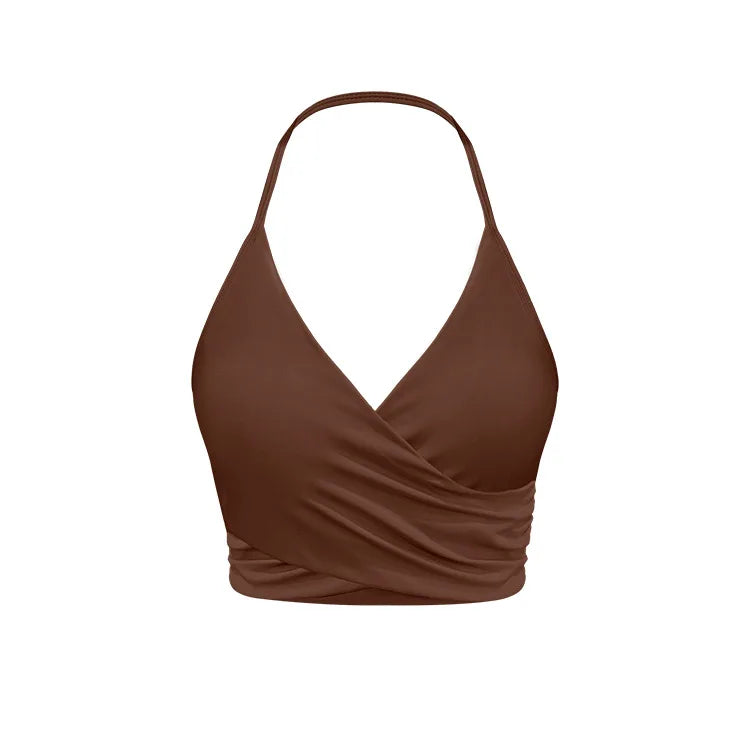 sport bra collar