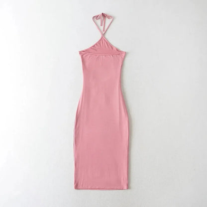 Collared dress with pleats at the waist