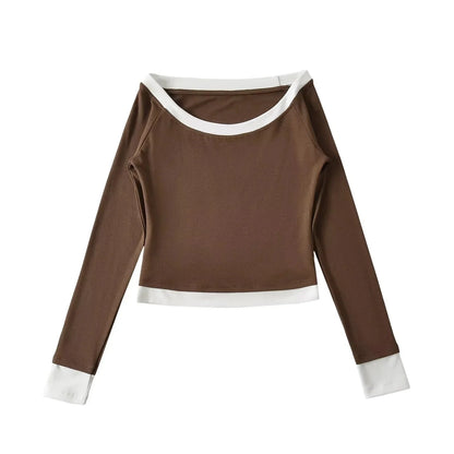 Long shirt like two layers