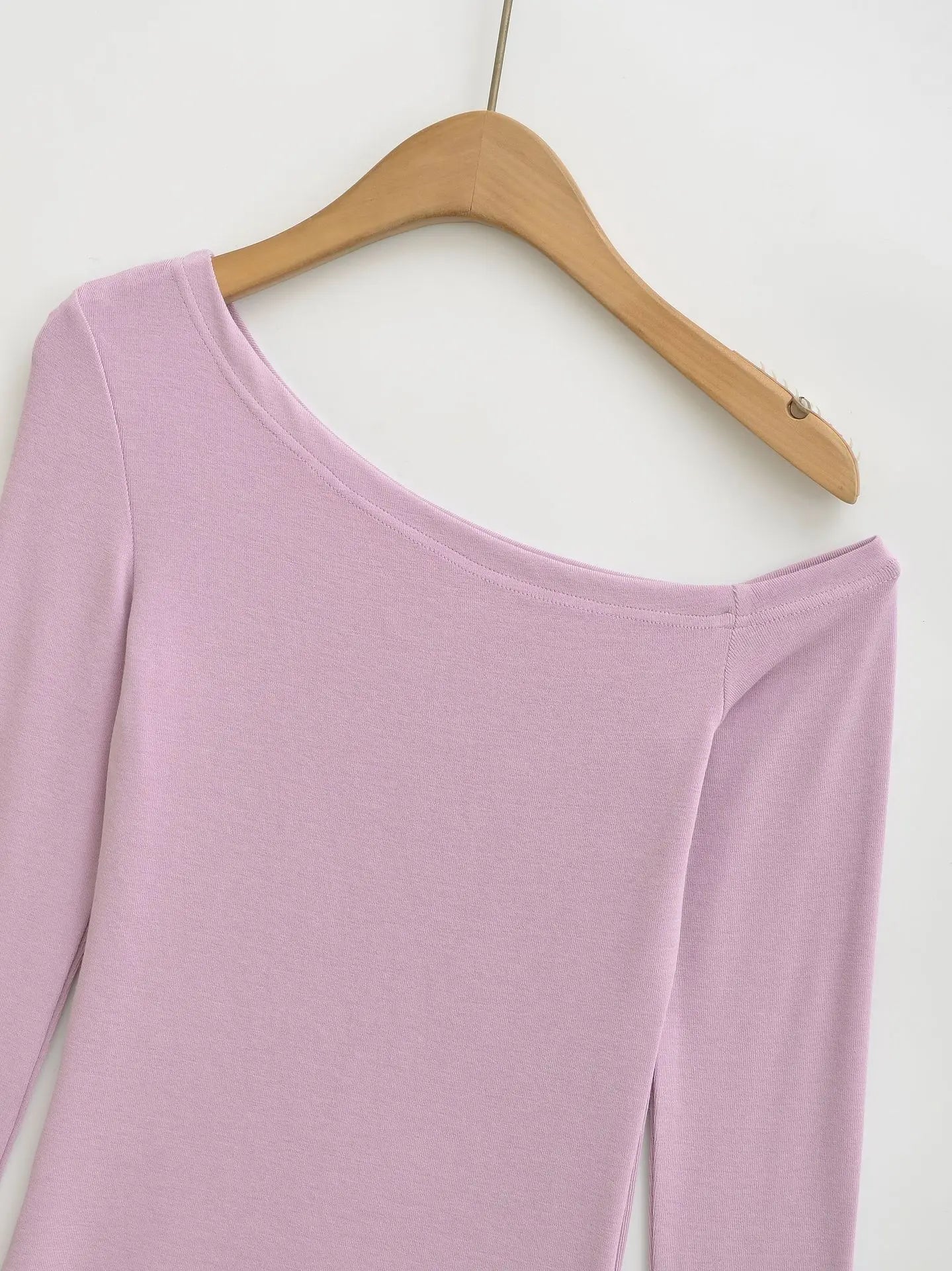 Half shoulder long shirt