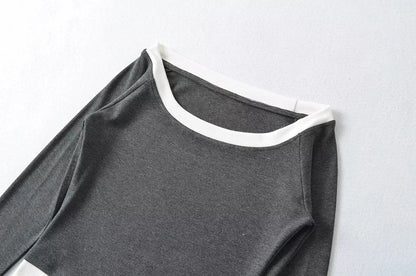Long shirt like two layers