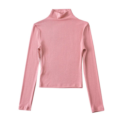 Long shirt with collar