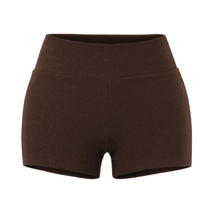 Short elastic tights