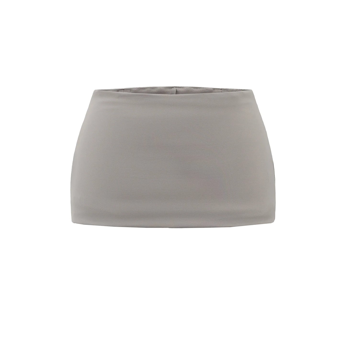Micro elastic mini skirt
