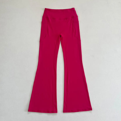 Flared shaper tights with pockets