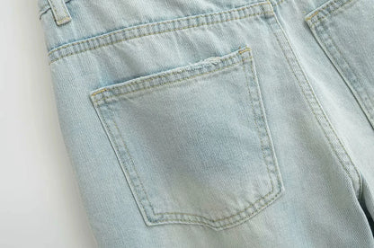 Basic low cut jeans