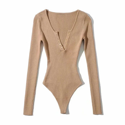 Bodysuit and buttons