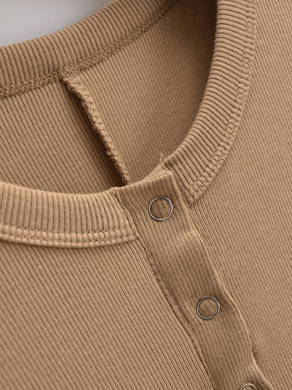 Tight overall with Tic Tac buttons