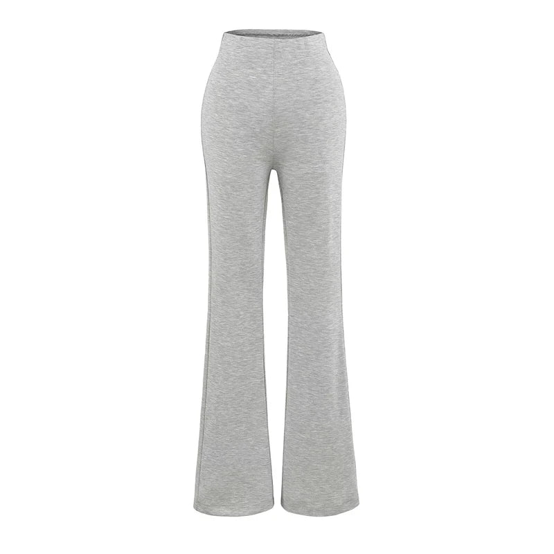 High rise flared pants