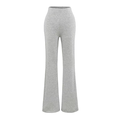 High rise flared pants