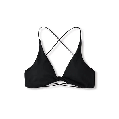 Twisted bikini top