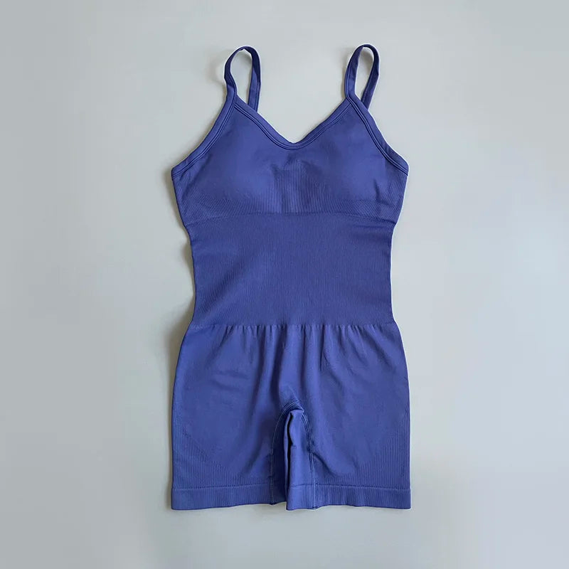 Sporty shaper overalls