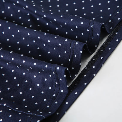 Dotted skirt and tank top set