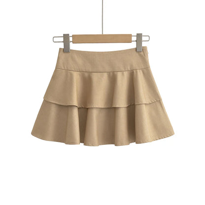 Short layered skirt