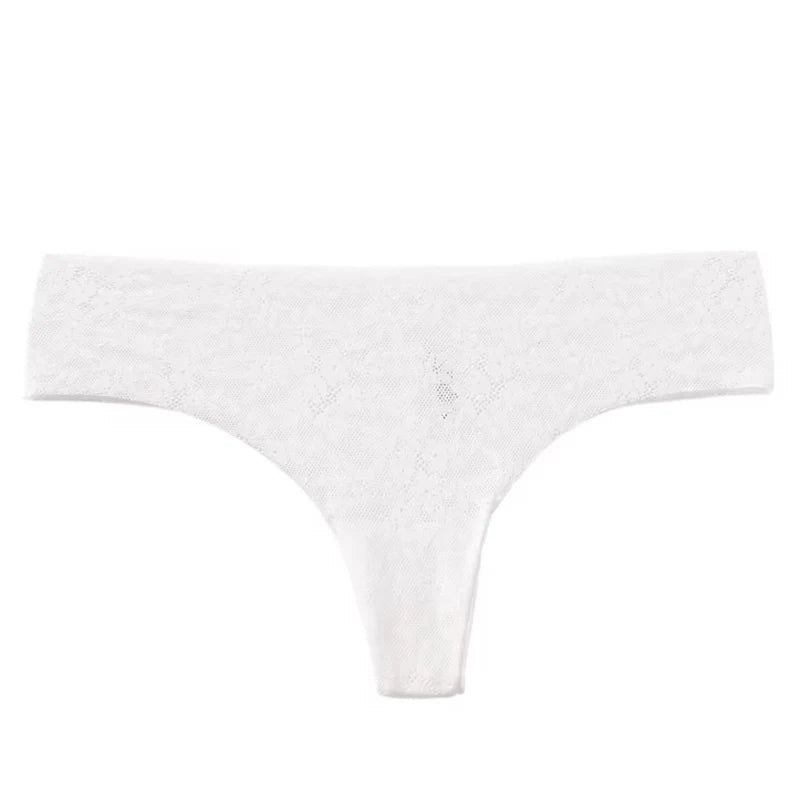 Thong underwear with illustrations
