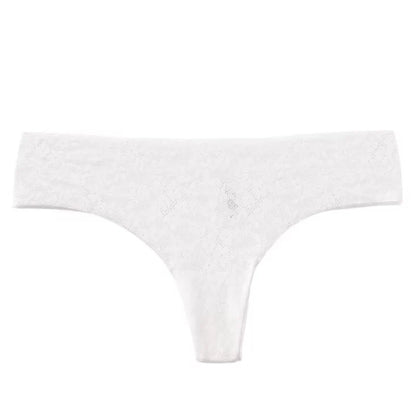 Thong underwear with illustrations