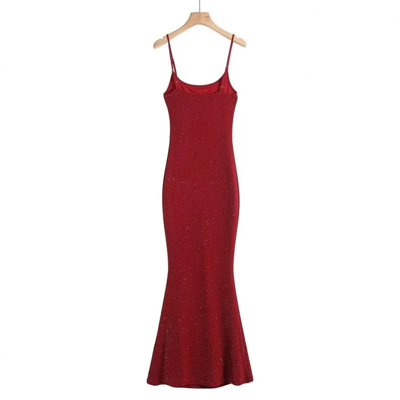 Sparkling evening dress