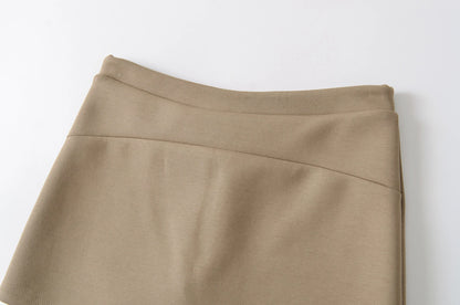 Basic sweat skirt