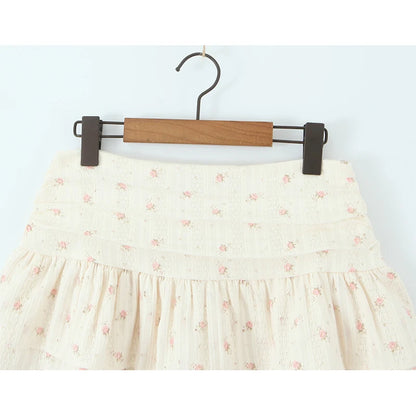 Aesthetic layered skirt