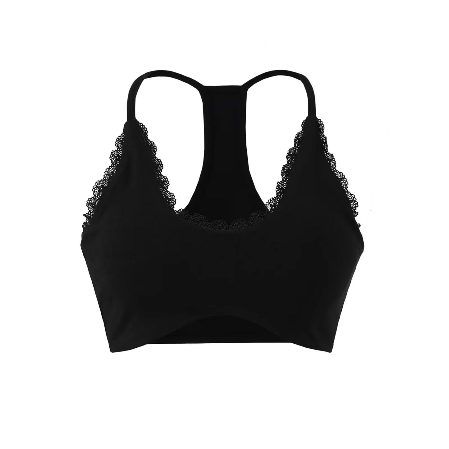 Lace gusset