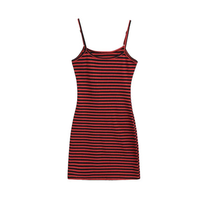 Basic striped dress