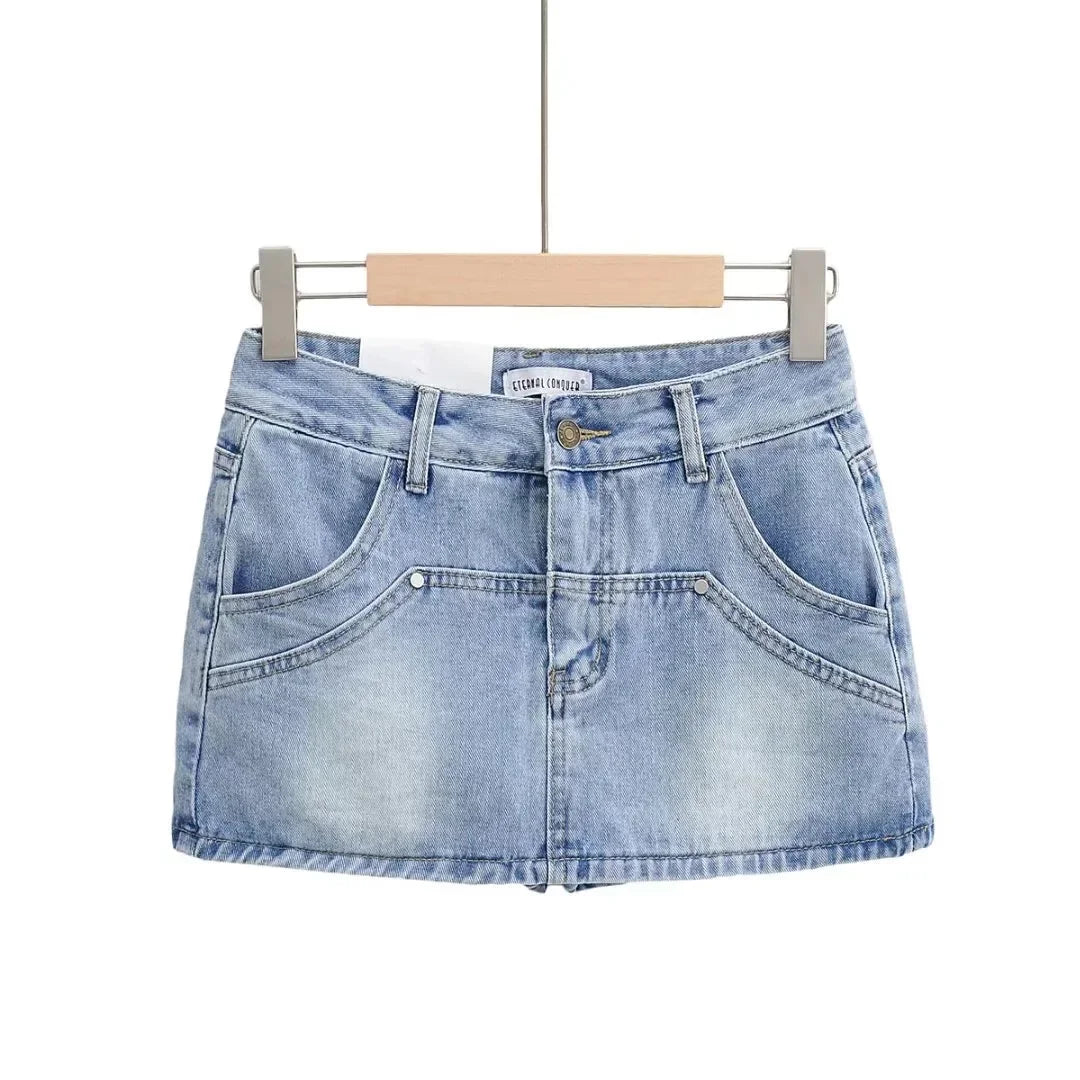 vintage style mini skirt