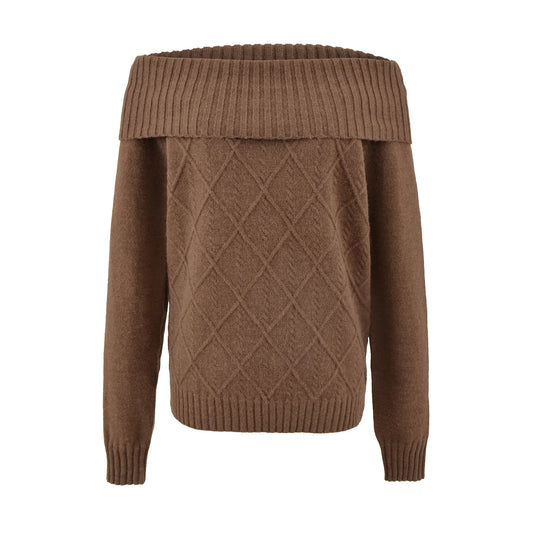 סוודר סטרפלס אסתטי