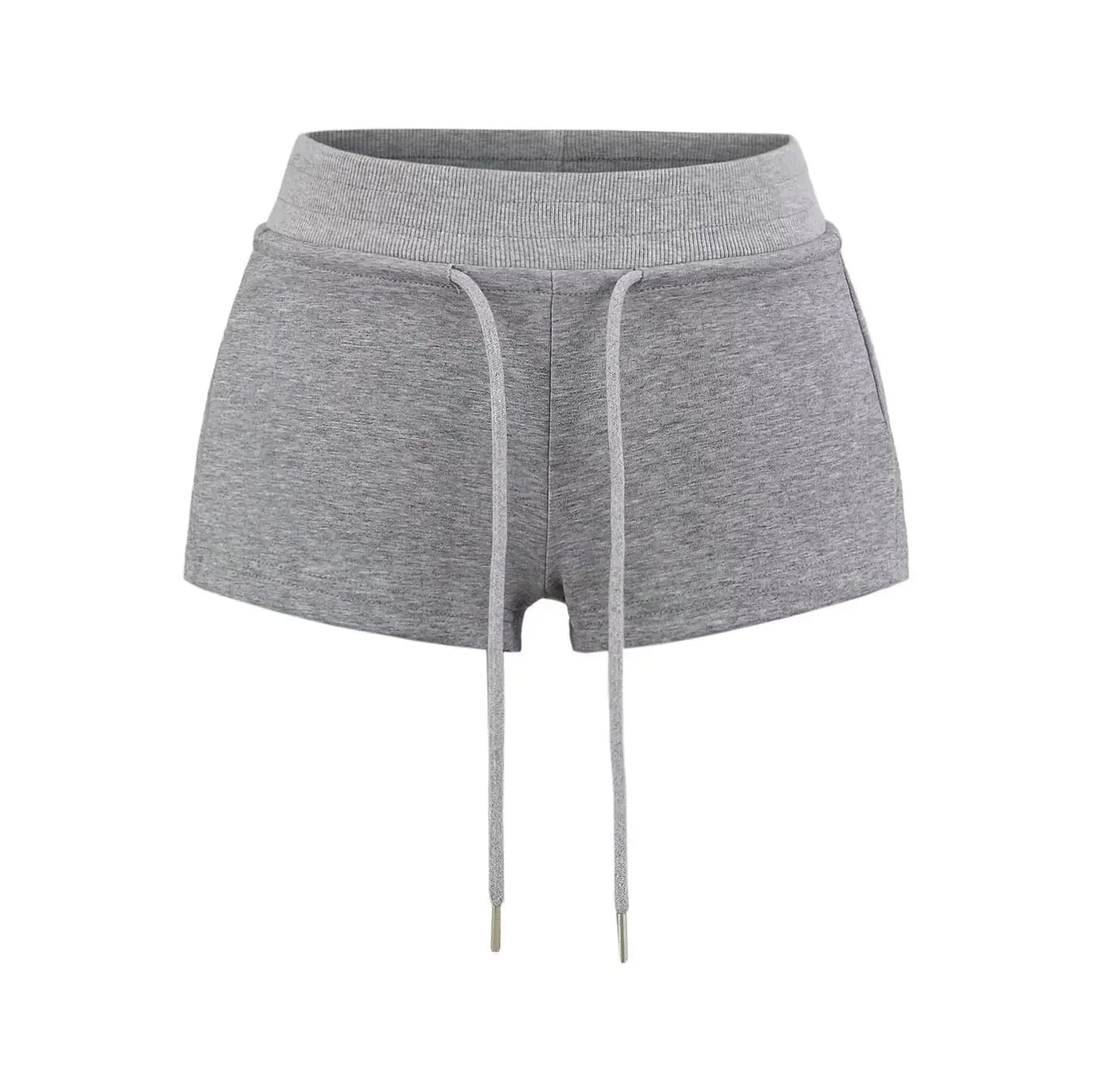 Low-rise basic cut shorts