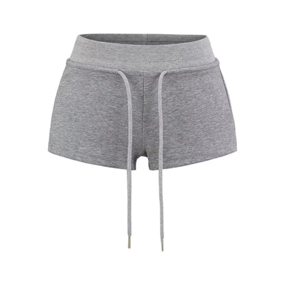 Low-rise basic cut shorts