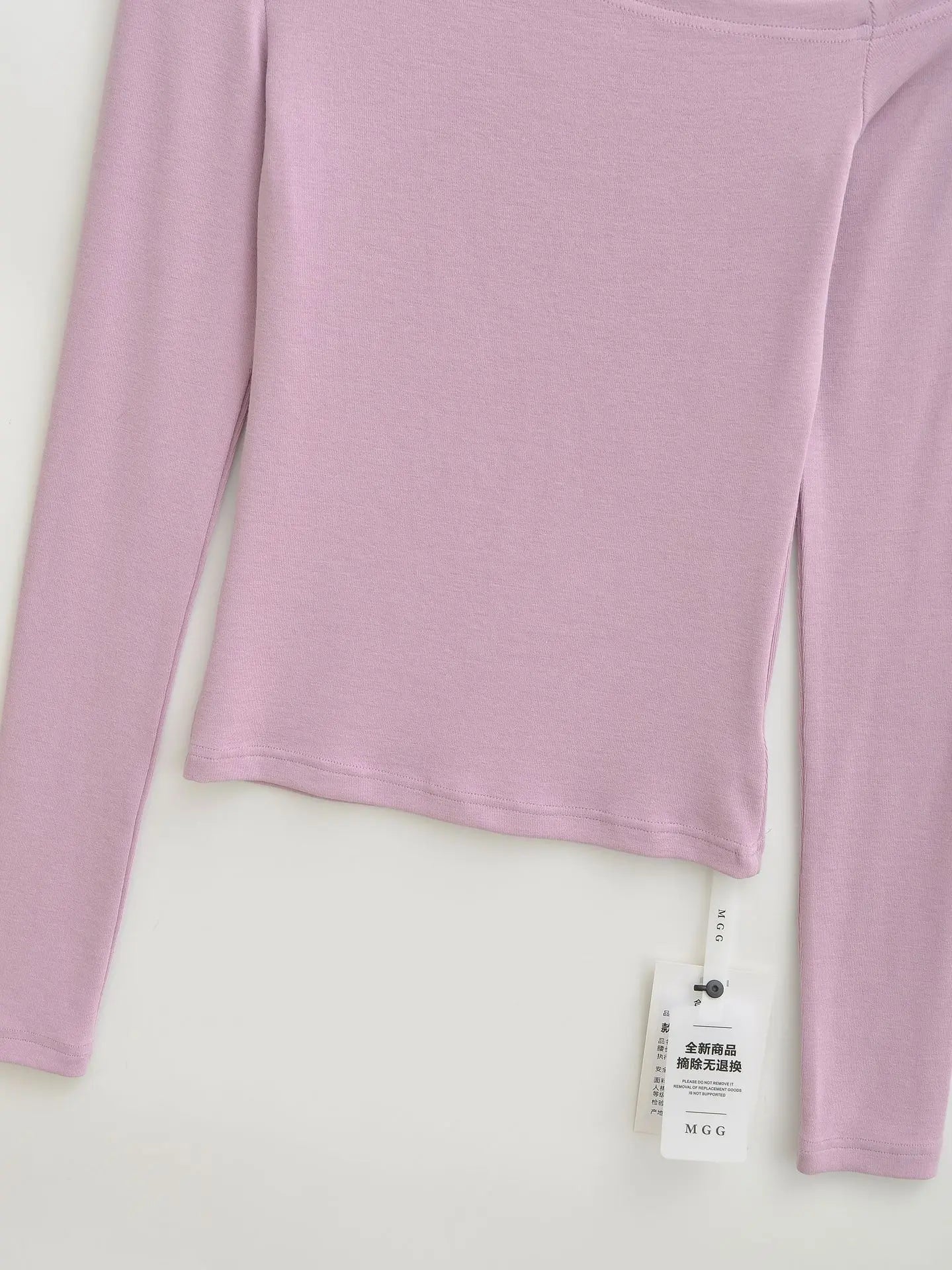 Half shoulder long shirt