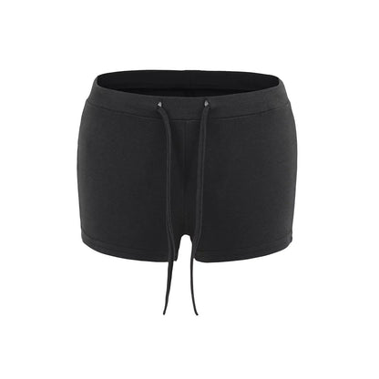 Elastic sided shorts