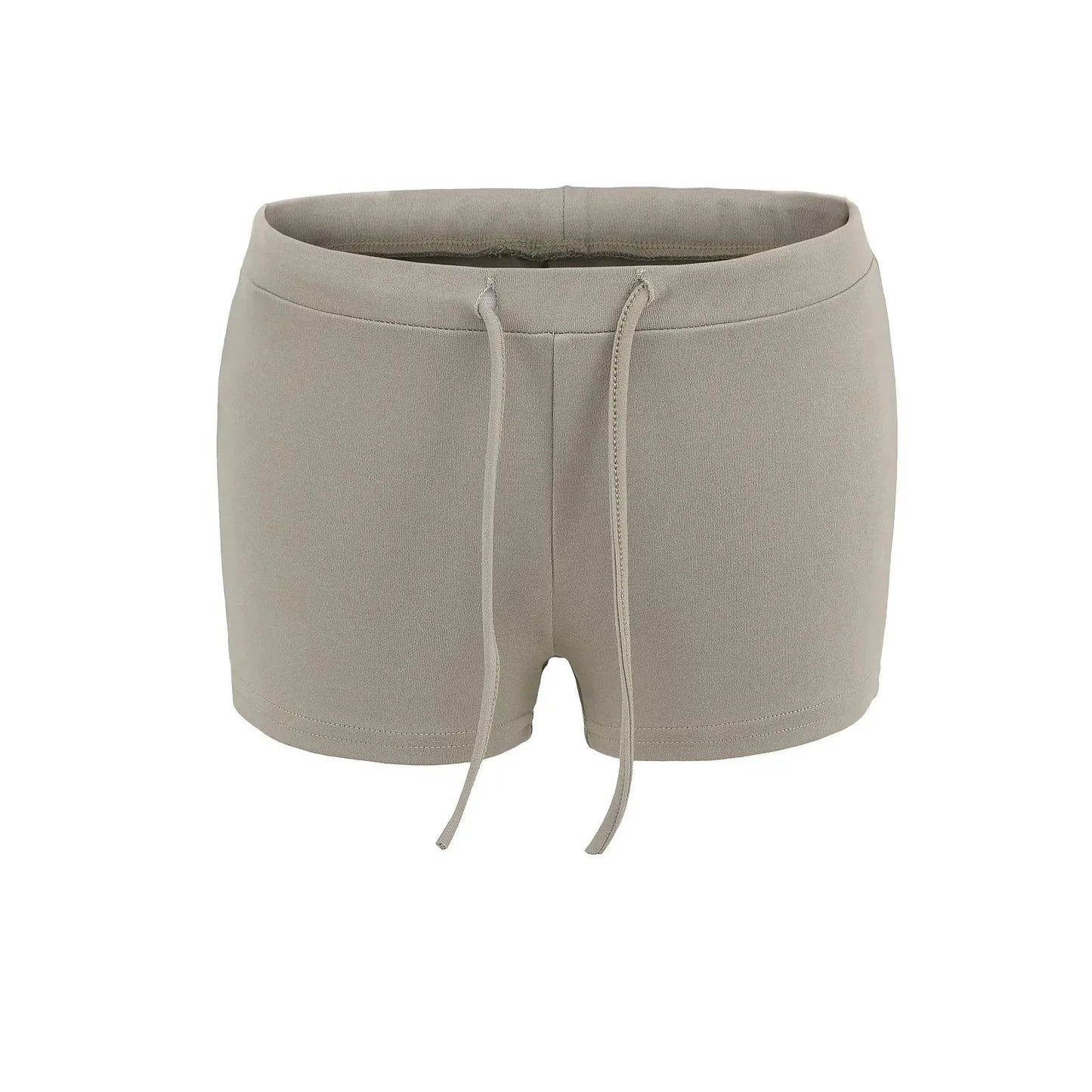 Elastic sided shorts