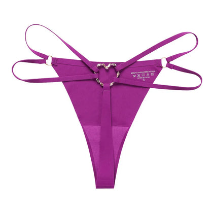 Sexy thong with back heart