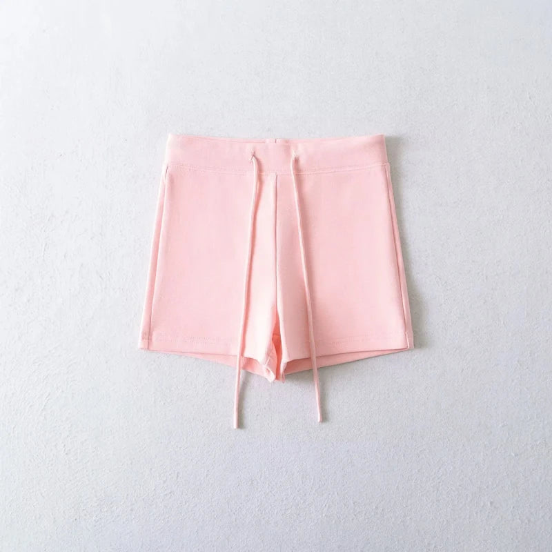 Basic elastic shorts