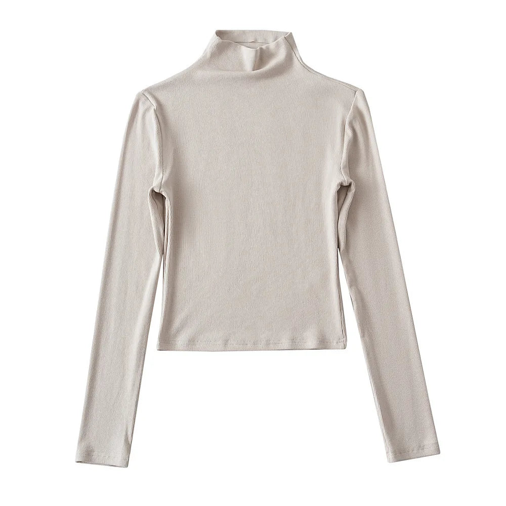 Long shirt with collar