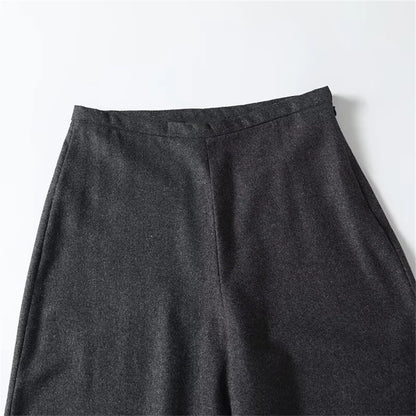 Elegant high cut pants