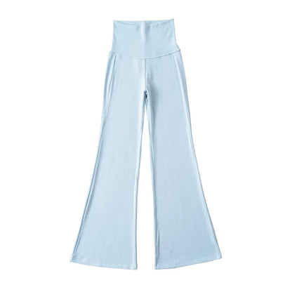 High rise flared pants