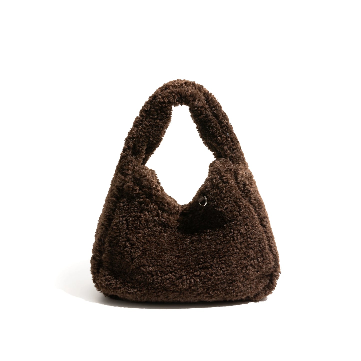 Furry handbag