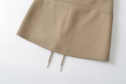 Basic sweat skirt