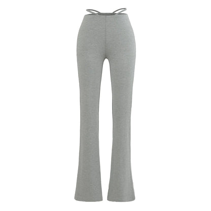 Expanding tights with elastic waist