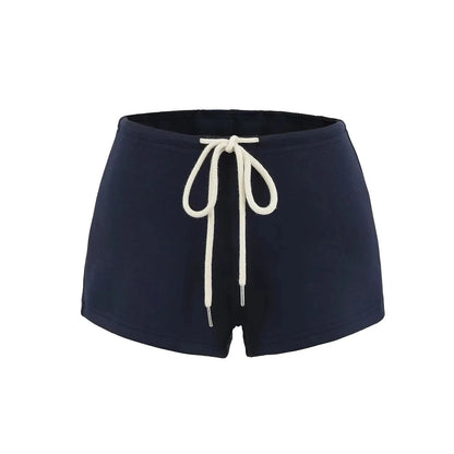 Soft tie shorts