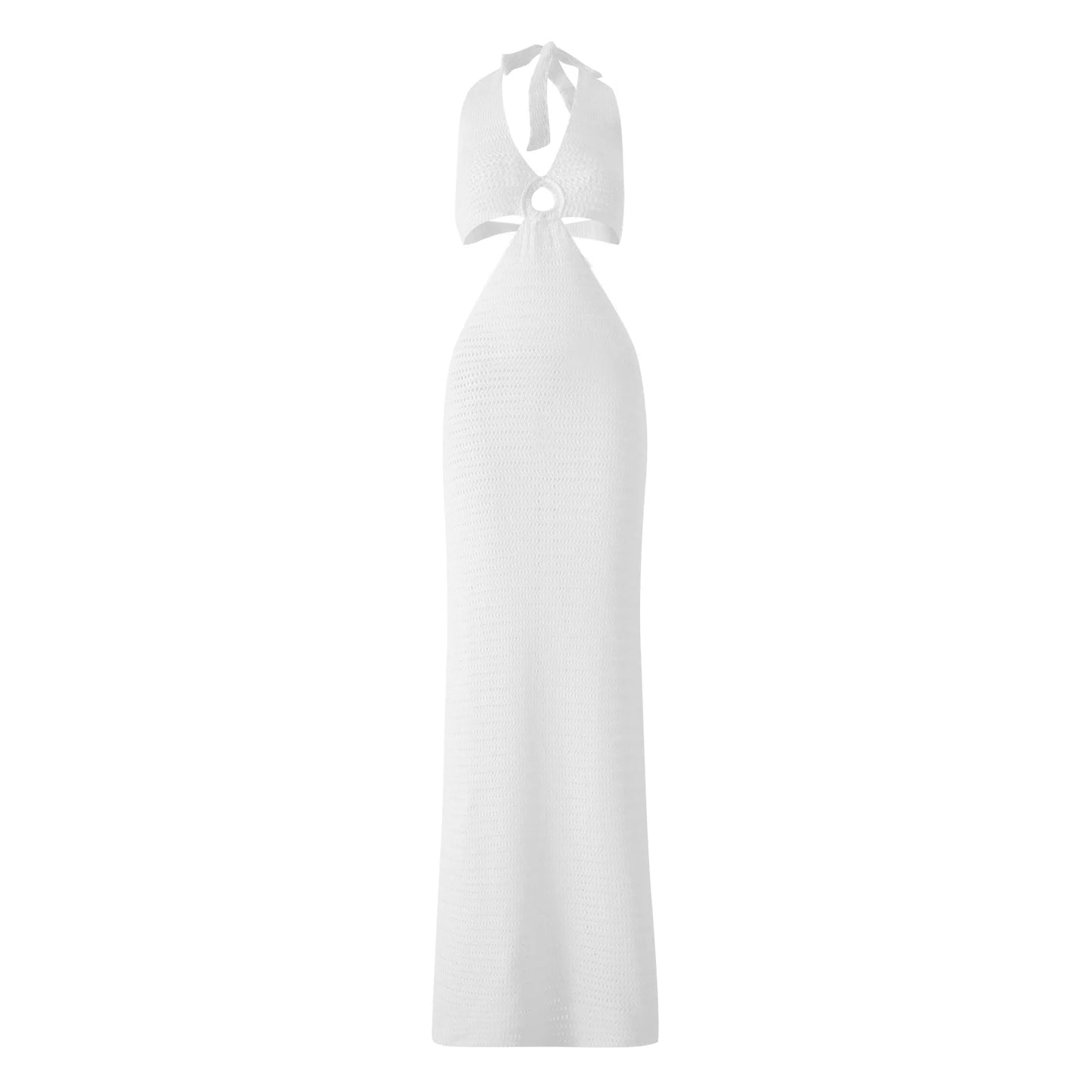 Open knitted beach dress