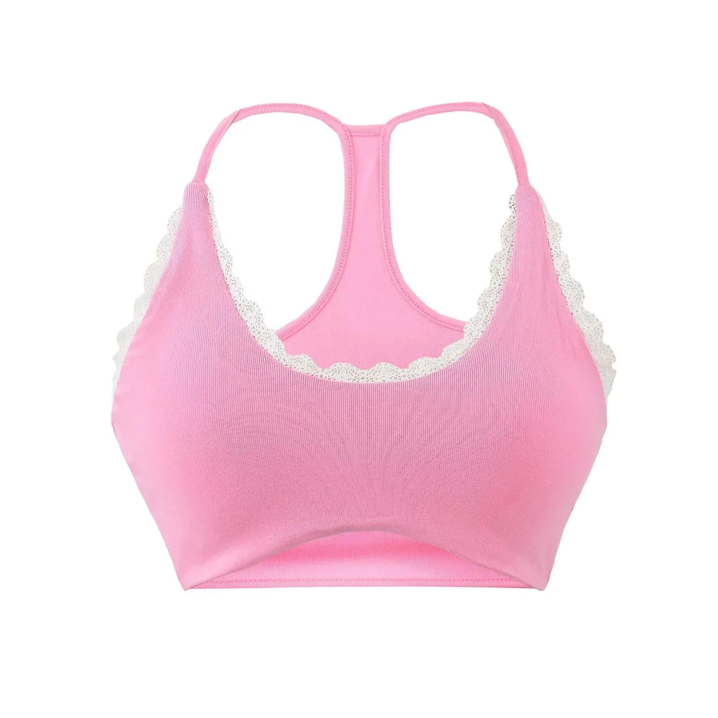 Lace gusset