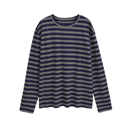 חולצת פסים ארוכה אוברסייז