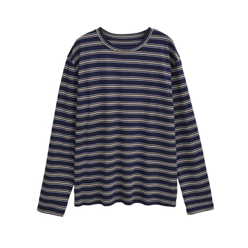 חולצת פסים ארוכה אוברסייז