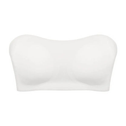 Seamless strapless bra