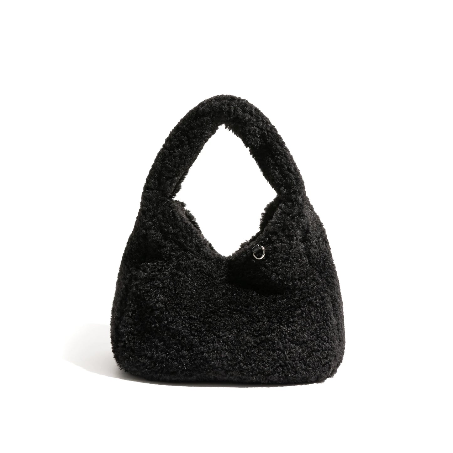 Furry handbag